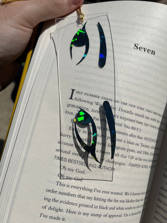 Yellowface Bookmark