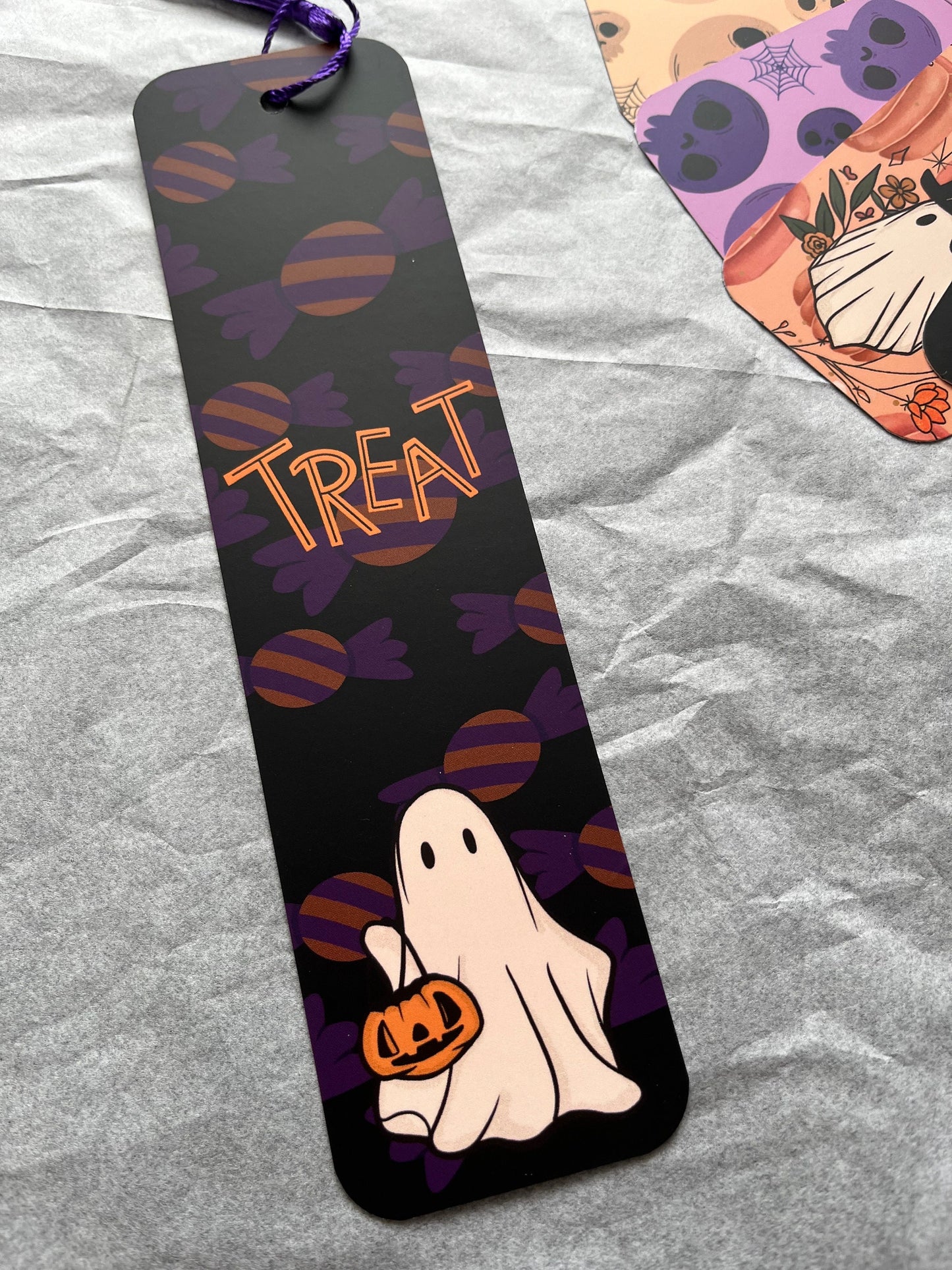 Trick or Treat Ghoul Bookmark